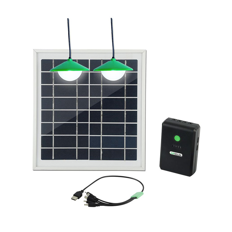 ¿Qué componentes son esenciales en un kit de iluminación solar para el hogar?