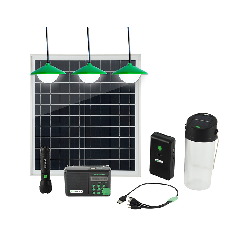 Kit solar para el hogar fuera de la red