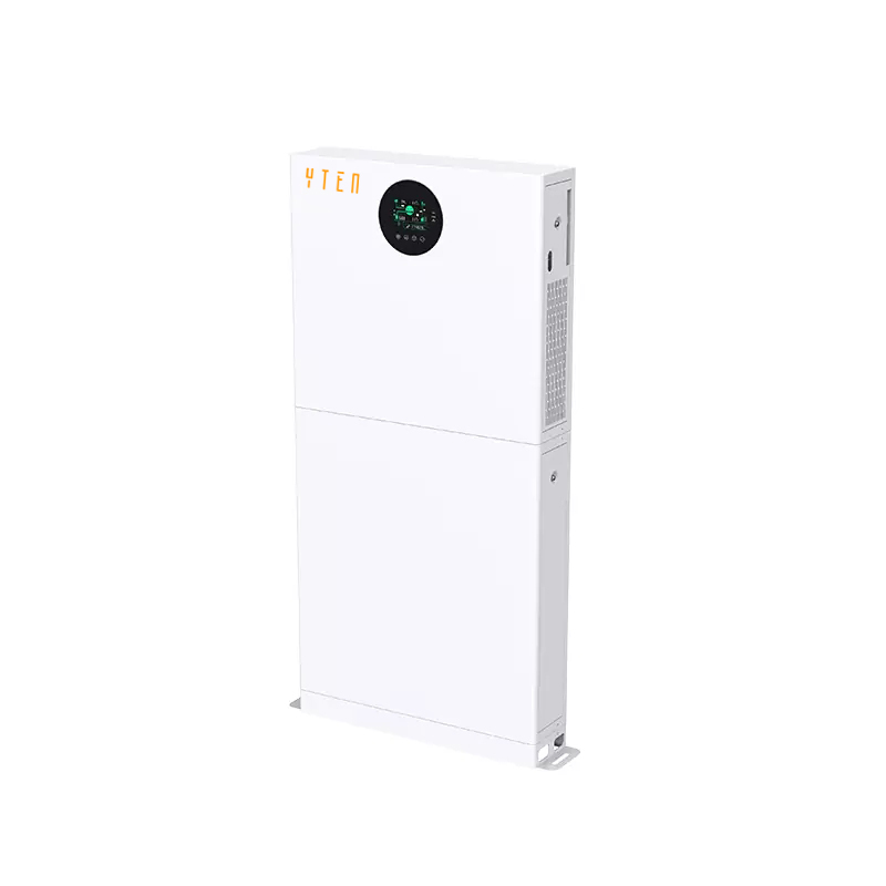 Sistema de almacenamiento de energía solar en el hogar.