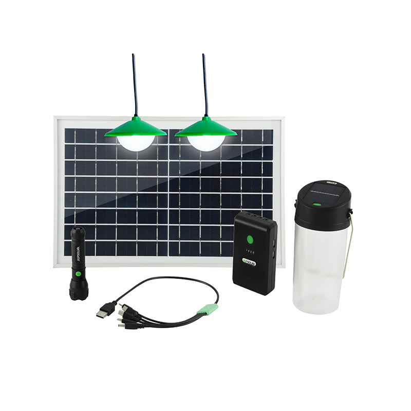 ¿Cómo funciona un kit de iluminación solar para el hogar para proporcionar energía sostenible?